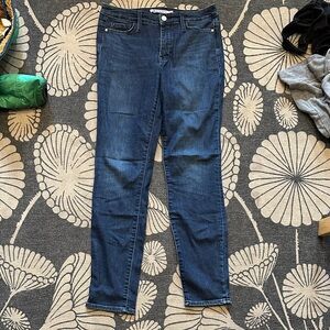 Athleta Dark Blue Skinny Jeans